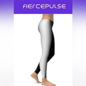 Fiercepulse Ombré optical illusion leggings